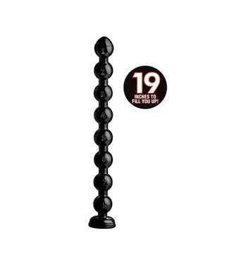 XR Brands Bead Snake XL 48 cm - Large Beads for Power and Pleasure Play