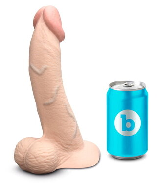 B-Vibe B-Vibe Curved Realistic Silicone Dildo Met Zuignap 22,3 & 25 cm
