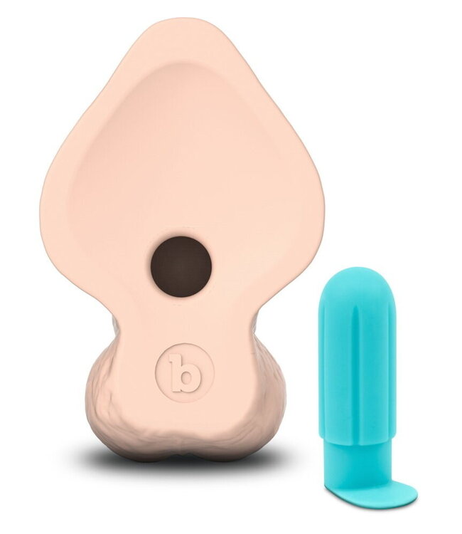 B-Vibe B-Vibe Curved Realistic Silicone Dildo Met Zuignap 22,3 & 25 cm