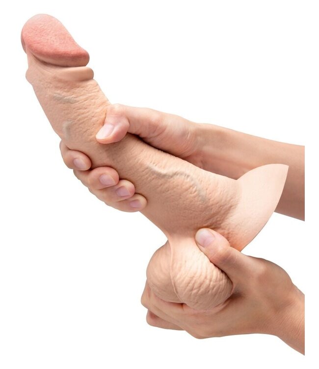 B-Vibe Slipskin Curvy Dildo 22,3 & 25 cm – Flexibel, Realistisch und Vielseitig