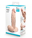 B-Vibe Slipskin Girthy Dildo - Realistic Pleasure, Flexible & Suction Cup