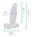 B-Vibe B-Vibe Realistische Siliconen Dildo Met Zuignap 15,4 & 17,8 cm