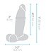B-Vibe B-Vibe Realistische Siliconen Dildo Met Zuignap 15,4 & 17,8 cm