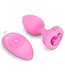 B-Vibe Vibrating Heart Buttplug Met Afstandsbediening – Veilig, Stil, 15 Modi, Oplaadbaar