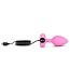 B-Vibe Premium 1.5cm Vibrating Heart Plug - Silent Pleasure in 2 Colors