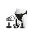 Doc Johnson Vac-U-Lock Dual Density Extreme 39.37 cm Strap-On Set - Ultimate Pleasure