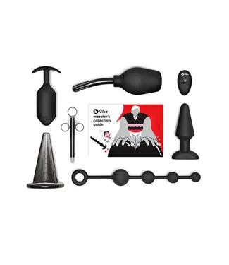 B-Vibe Anal Education Set: mASSters Degree Edition für erfahrene Enthusiasten