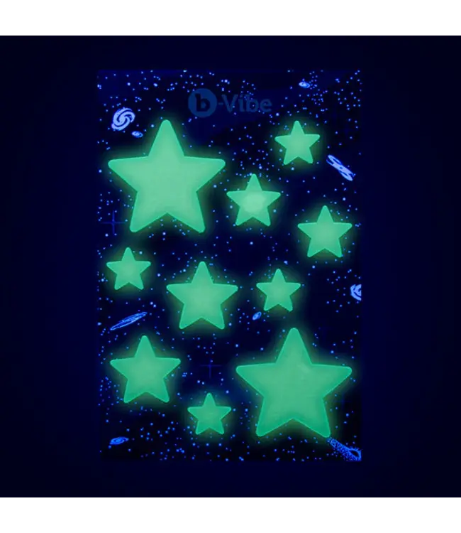 B-Vibe Asstronaut Glow-In-The-Dark Butt Play Set – 10-Piece Limited Edition