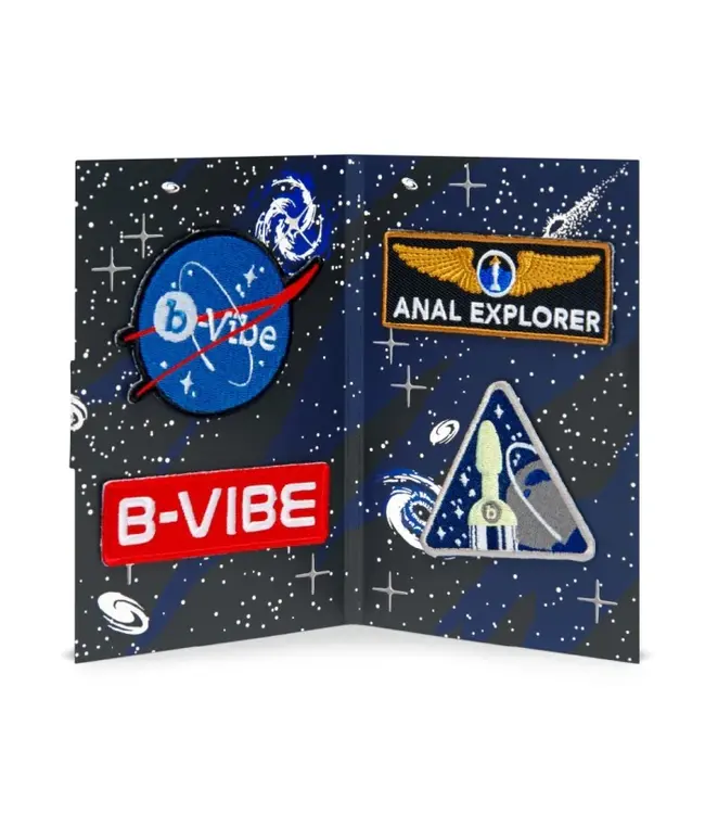 B-Vibe Asstronaut Glow-In-The-Dark Butt Play Set – 10-Piece Limited Edition