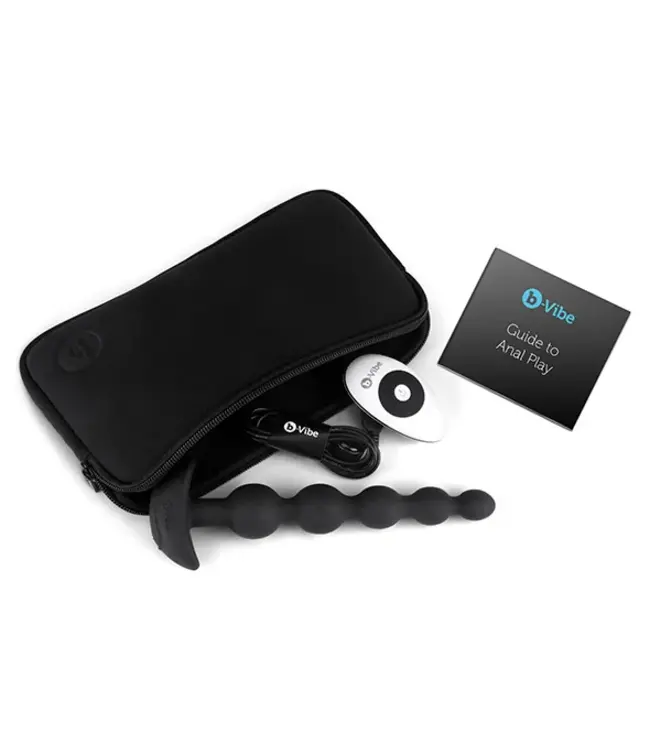 B-Vibe Cinco Analkugeln mit Fernbedienung – Flexibel, kraftvoll und diskret