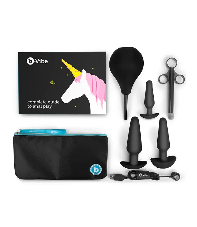 B-Vibe Premium Anal-Aufklärungsset 9,9–13,7 cm – Sicher & Luxuriös in 2 Farben