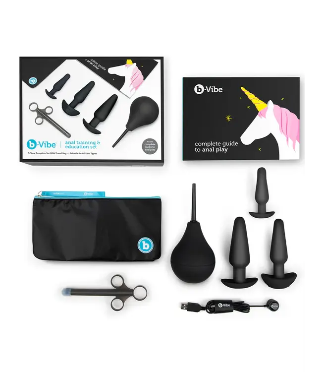 B-Vibe Premium Anal Education Set 9.9-13.7 cm - Safe, Luxurious, 2 Colors