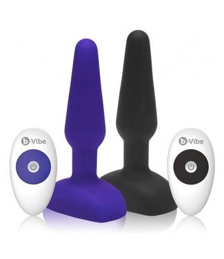 B-Vibe Trio Plug Premium 13,5 cm – Flexibler Vibrator mit 3 Motoren und 8 Stufen