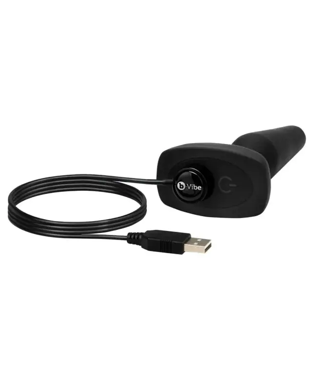 B-Vibe B-Vibe Trio Plug Met 3 Motoren, 8 Vibratiemodi En Draadloze Afstandsbediening