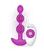 B-Vibe Triplet Analperlen 13,8 cm mit Fernbedienung – Zweifacher Genuss in Farbe