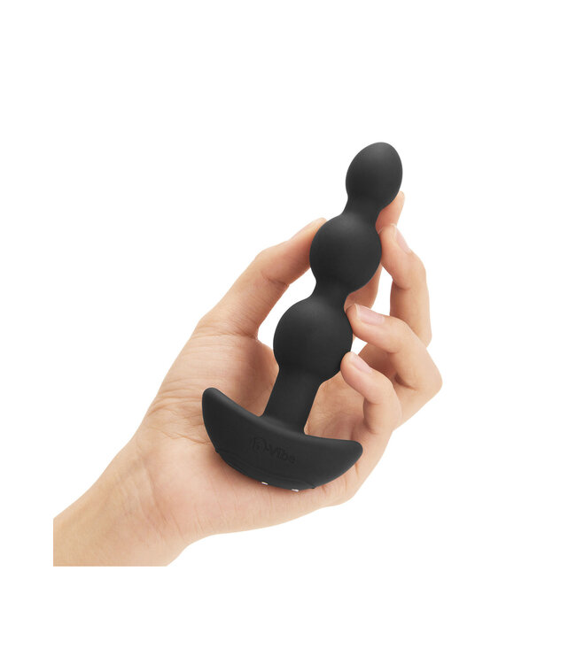 B-Vibe Triplet Analperlen 13,8 cm mit Fernbedienung – Zweifacher Genuss in Farbe
