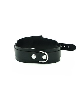 Kiotos Elegantes Rubber Collar Black – Strapazierfähiges und bequemes Halsband