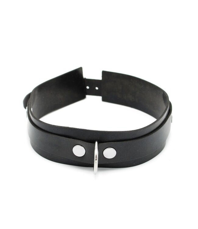 Kiotos Elegantes Rubber Collar Black – Strapazierfähiges und bequemes Halsband
