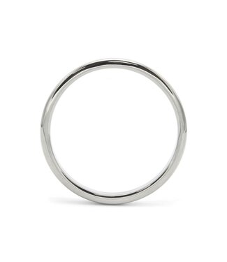 Kiotos Steel Roestvrijstalen Flat Cockring Met Strakke Pasvorm, 65 & 70 mm
