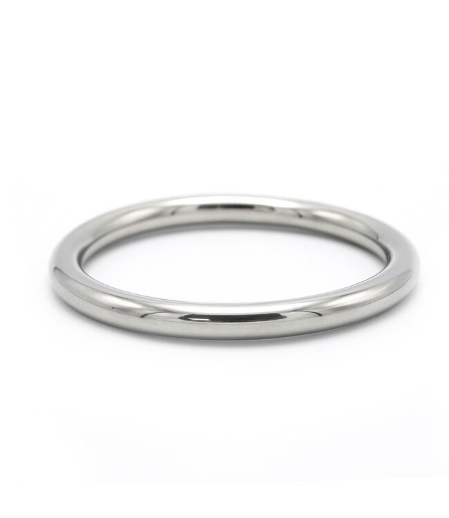 Kiotos Steel Kiotos Steel Roestvrijstalen Cockring 65 & 70 mm Met Stevige Pasvorm