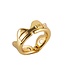 Sevanda Verstelbare Sevanda Kroonring Maat L | Ring Of Kings Glansring Zinklegering