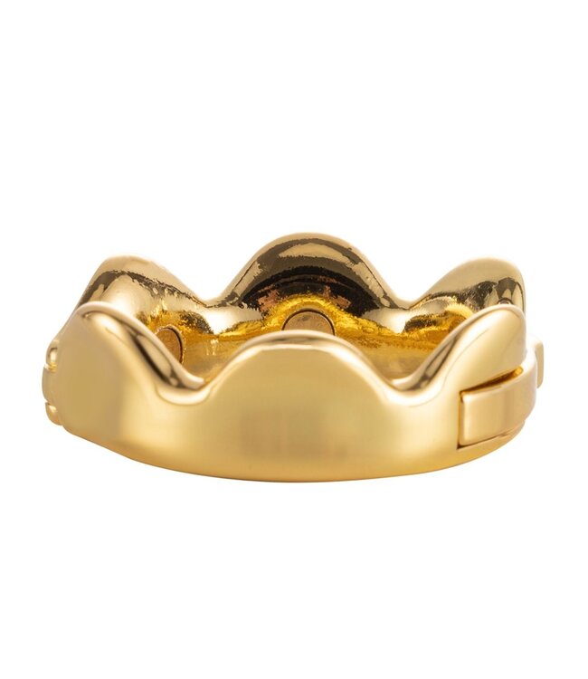 Sevanda Adjustable Ring of Kings Glansring M - Stylish Zinc Alloy Crown Ring