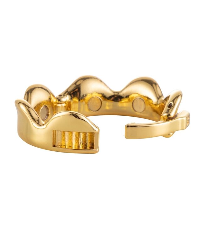 Sevanda Adjustable Ring of Kings Glansring M - Stylish Zinc Alloy Crown Ring
