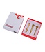 Sevanda Sevanda Luxe 3-Delige Urethrale Pluggen Set Van Roestvrij Staal Met Zinklegering Handvatten