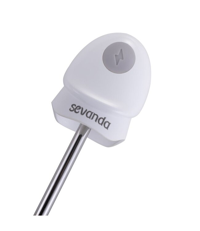 Sevanda Sevanda Metalen Urethrale Sounding Met Vibratie En E-Stim Functionaliteit