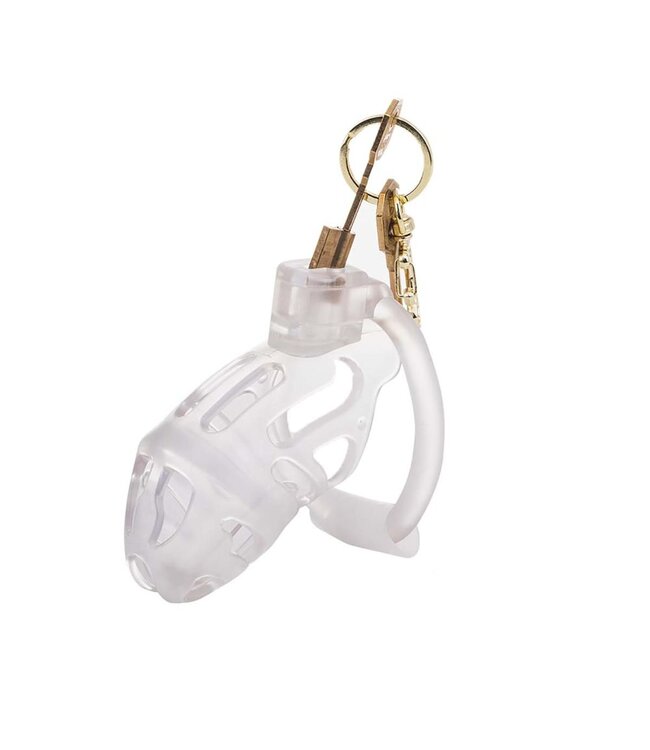 Sevanda Transparante Plastic Penis Kuisheidskooi Met Verstelbare Ringen En Messing Slot