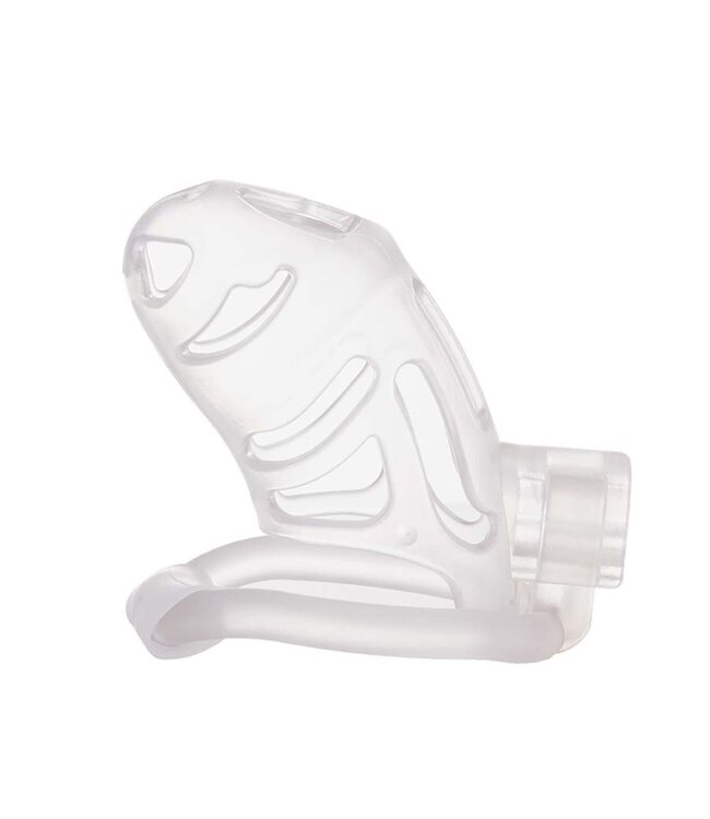 Sevanda Transparante Plastic Penis Kuisheidskooi Met Verstelbare Ringen En Messing Slot