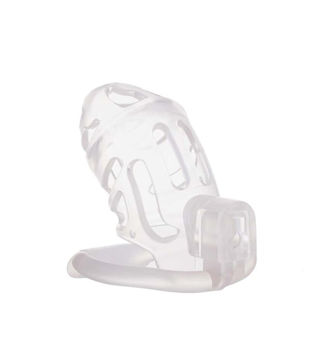 Sevanda Transparante Plastic Penis Kuisheidskooi Met Verstelbare Ringen En Messing Slot