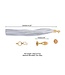 Sevanda Sevanda Elegantes Abnehmbares Ponytail Plug Set für Intime Abenteuer