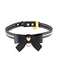 Sevanda Sevanda Love Heart Butterfly Vegan Leren Halsband Met Verstelbare Pasvorm