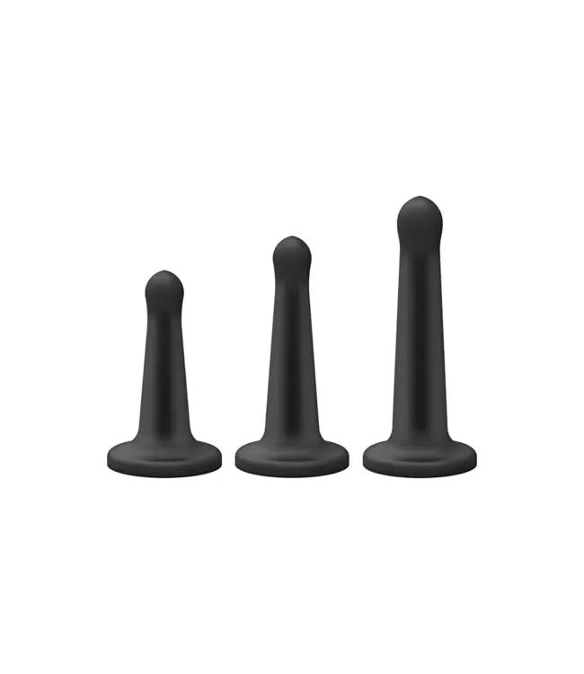 Doc Johnson Vac-U-Lock Silicone Prostaat Stimulator Set 17,8 cm Met Verstelbaar Harnas