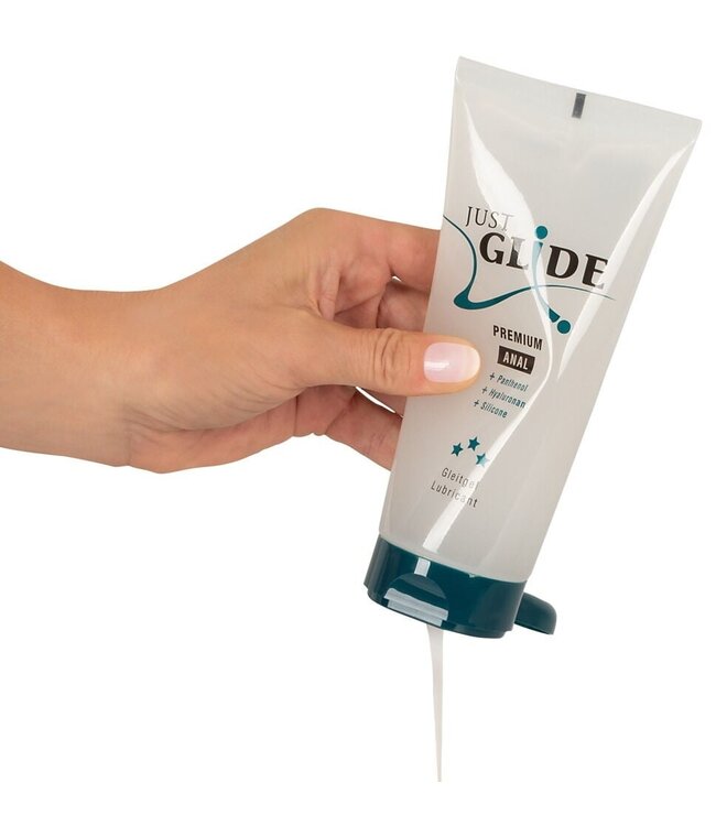 Just Glide Vegan Anal Lubricant with Aloe Vera - 200ml Eco-Friendly Gel