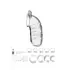 ManCage Man|Cage Chastity Cage Polycarbonaat 14cm Duurzame BDSM Controle