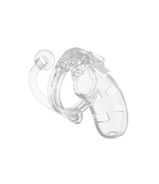 ManCage Ultimate Comfort Chastity Cage with Butt Plug V10 - Size 9 cm