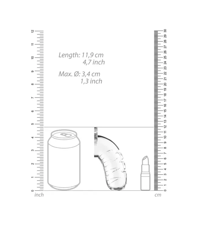 ManCage Keuschheitskäfig V16 mit ergonomischem Dilatator – Komfort & Sicherheit