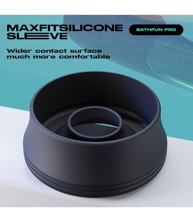 BathFun AI Waterdichte Dual-Use Penisvergroter met Digitale Display