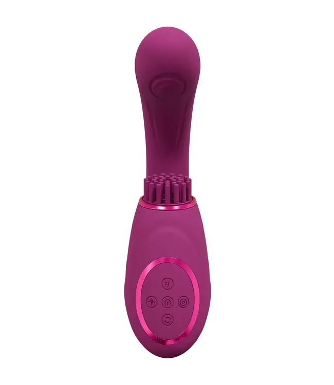 Vive Gen Triple Motor G-Spot Vibrator Roze Met 3 Motoren En 10 Modi