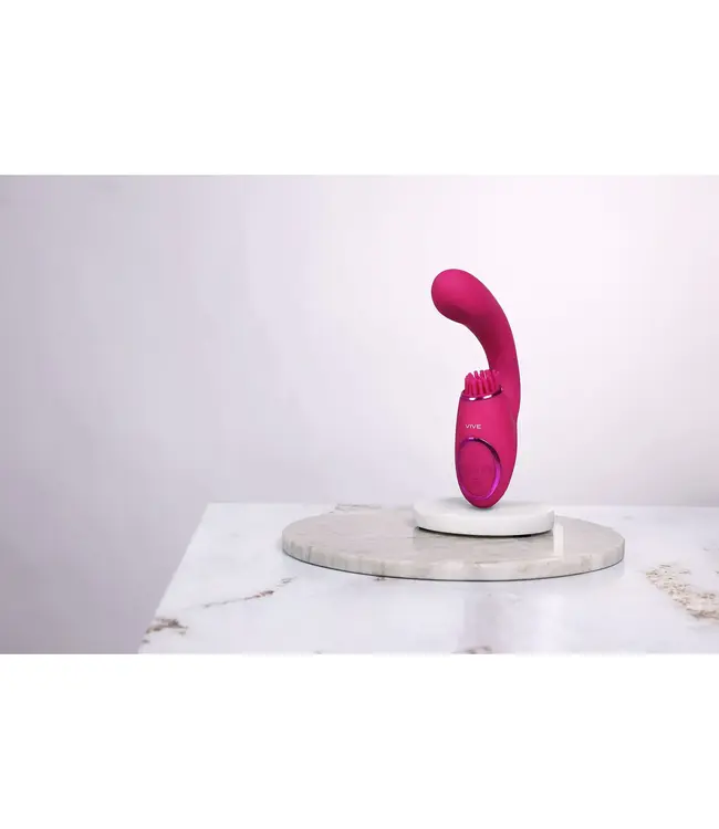 Vive Gen Triple Motor G-Spot Vibrator Roze Met 3 Motoren En 10 Modi