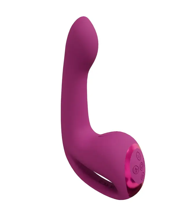 Vive Riko Triple Motor Thumper - Powerful Pink Vibrator with 1000+ Settings