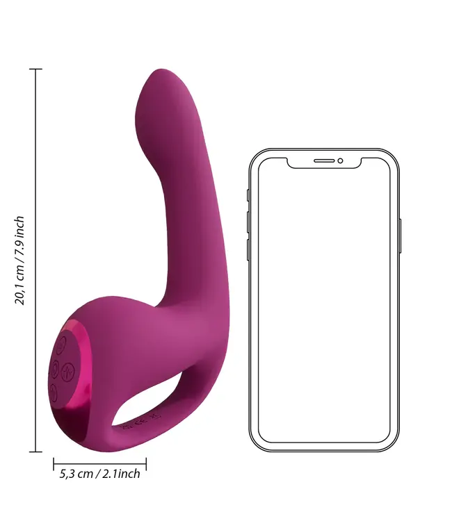 Vive Riko Triple Motor Thumper Vibrator Met 1000+ Instellingen En Climax Knop