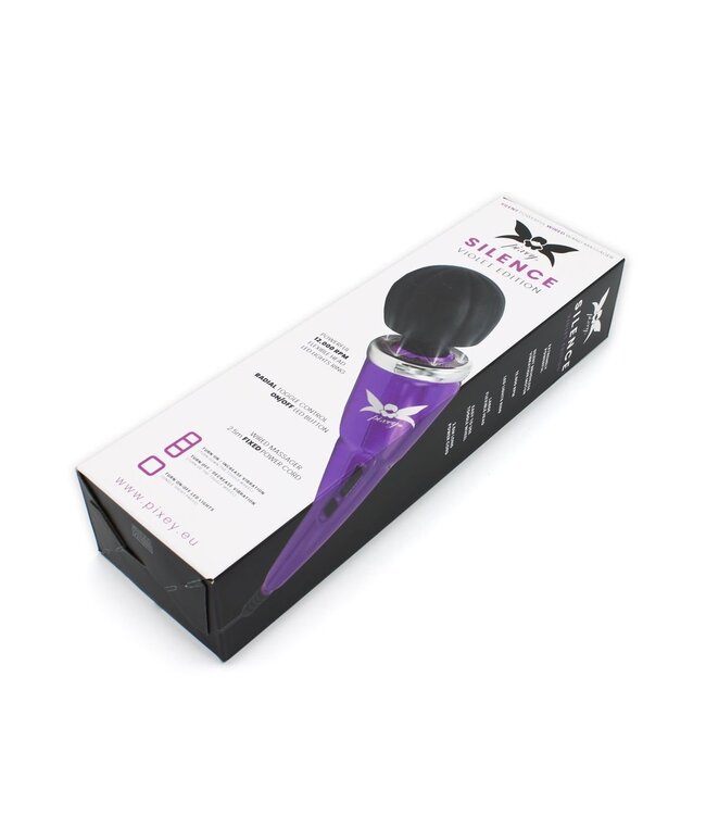 Pixey Pixey Silence Violet Edition: Ultra-Quiet Powerful Massager 12,000 RPM