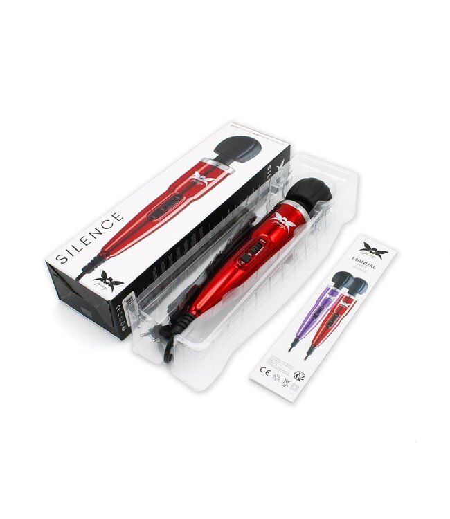 Pixey Pixey Silence Red Cherry - Powerful, Ultra-Quiet Massager for Bliss