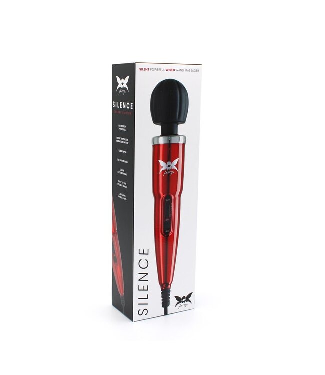 Pixey Pixey Silence Red Cherry - Powerful, Ultra-Quiet Massager for Bliss