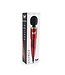 Pixey Pixey Whisper Pro Red Cherry – Krachtige Stille Bedrade Massager Met LED-Verlichting