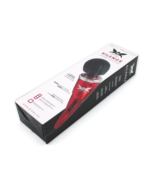Pixey Pixey Silence Red Cherry Edition – Flüsterleiser Massager für Entspannung