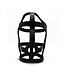 Kiotos Leather Adjustable Black Leather Head Cage with Zipper for Secure Roleplay